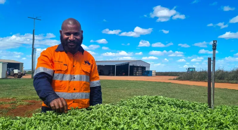 Fast tracking PNG worker’s dreams Sylvester Lepi